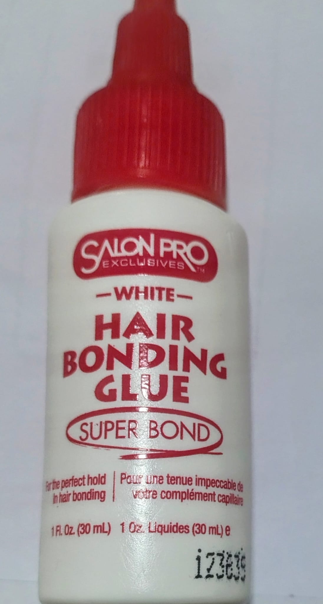 salonPro White Hair Bonding Glue 30ml Each