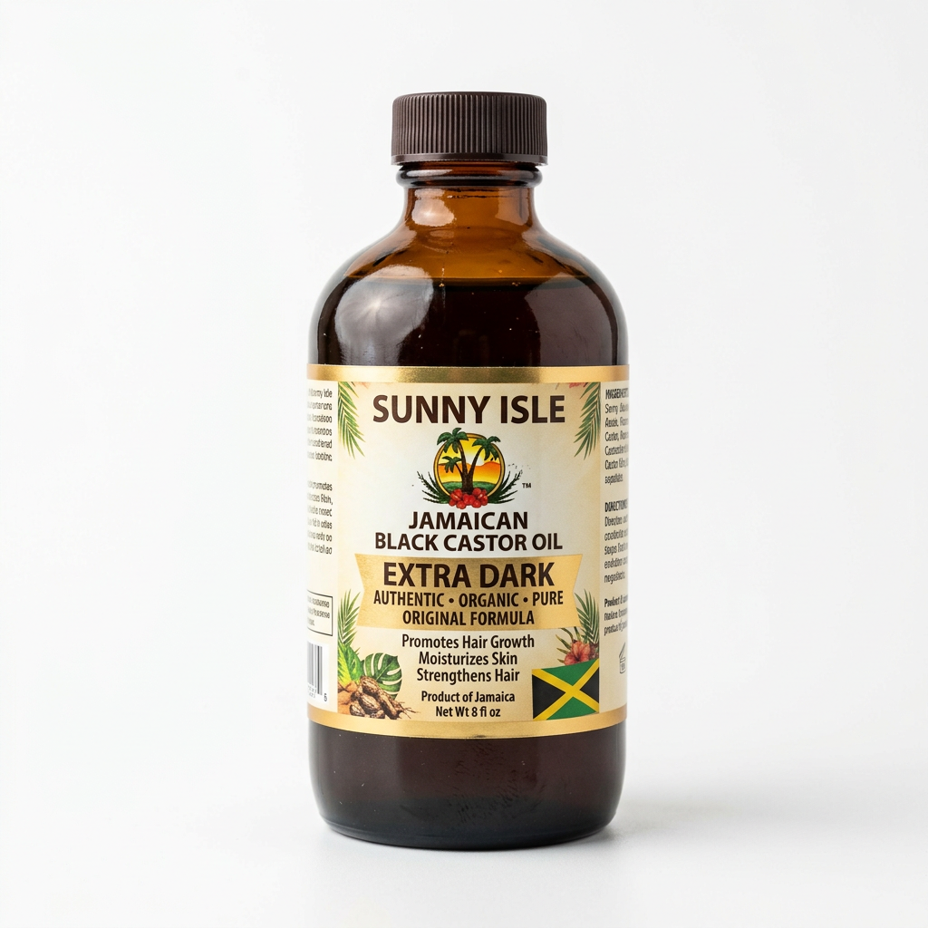 Sunny Isle Jamican Extra Dark Black Castor Oil 236ml